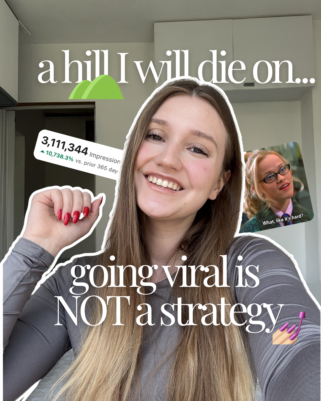 going viral isn't a strategy carousel